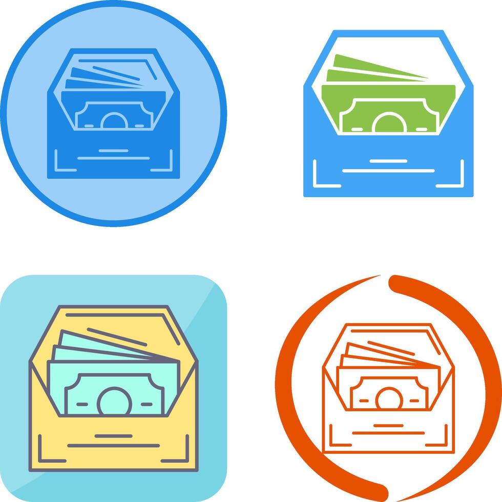 Salary Icon Design vector