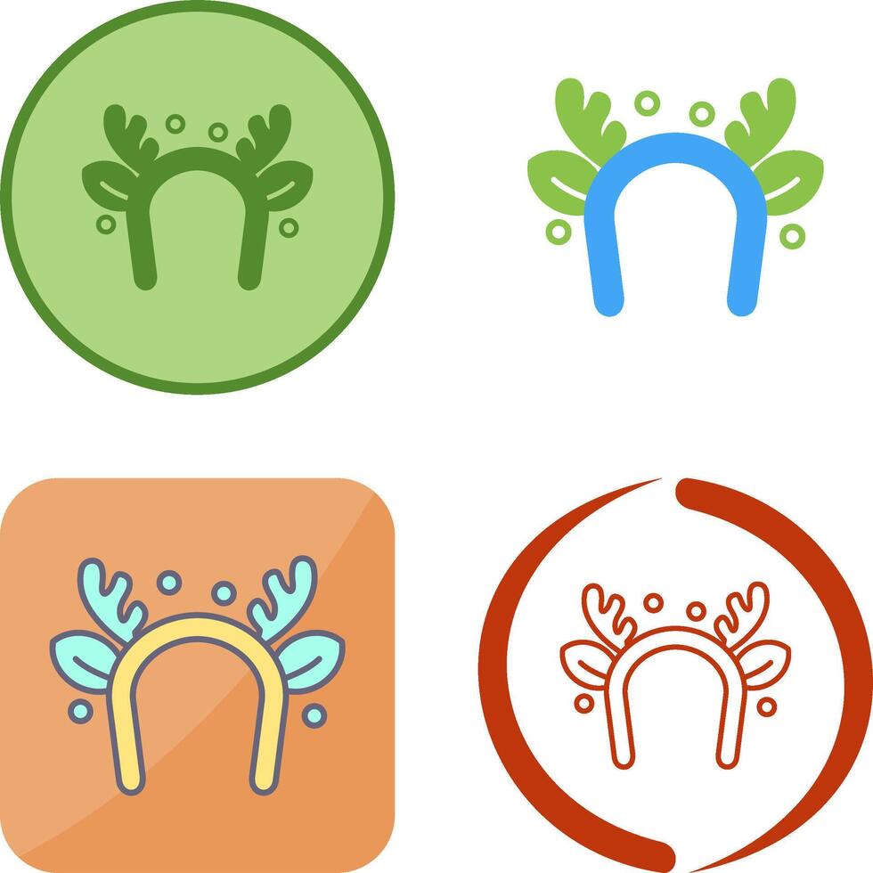 Headband Icon Design vector