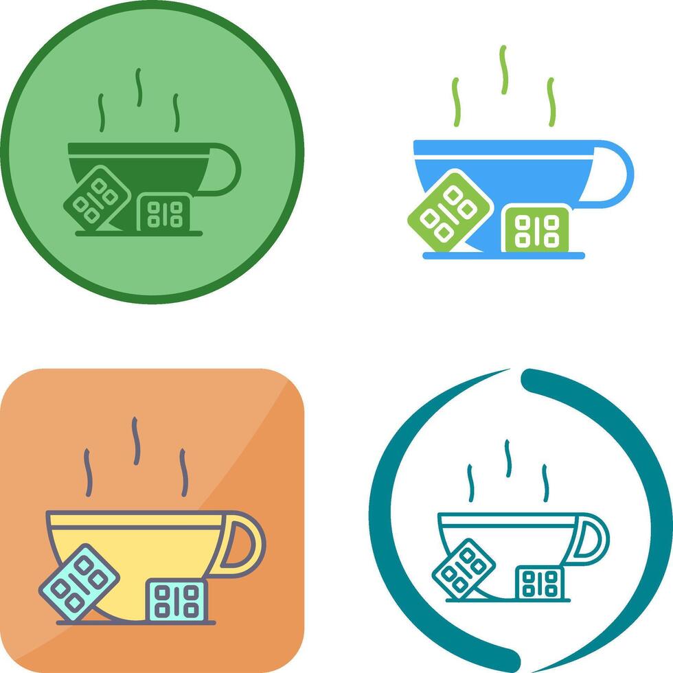 Hot Chocolate Icon Design vector