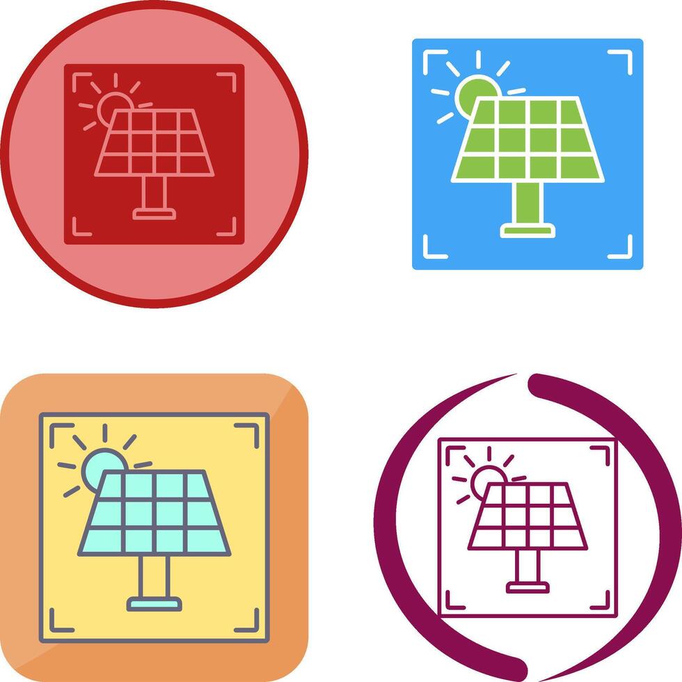 Panel Icon Design vector