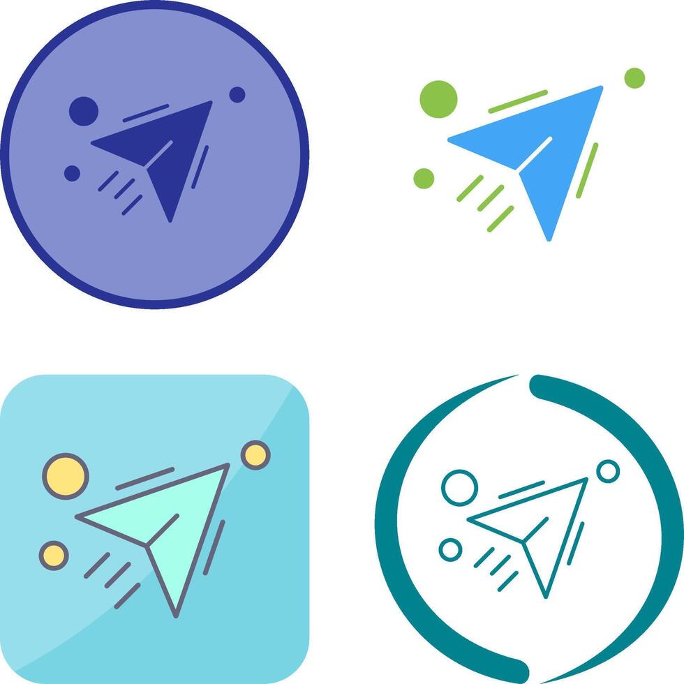 Send Icon Design vector