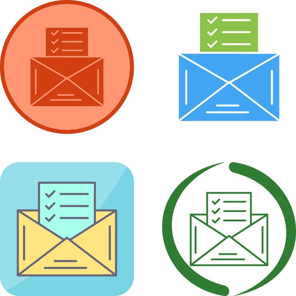 Check List Icon Design vector