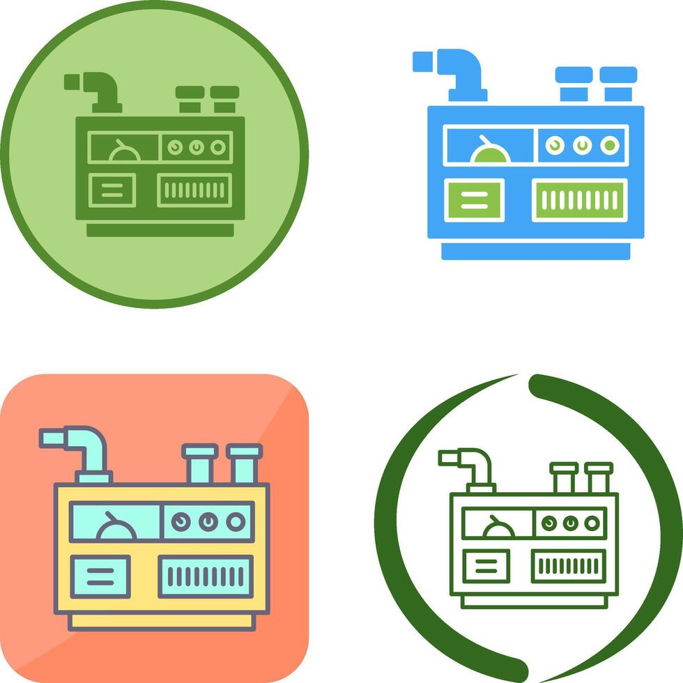 Generator Icon Design vector