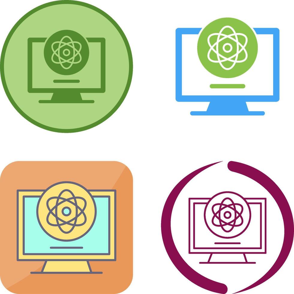 ATom Icon Design vector