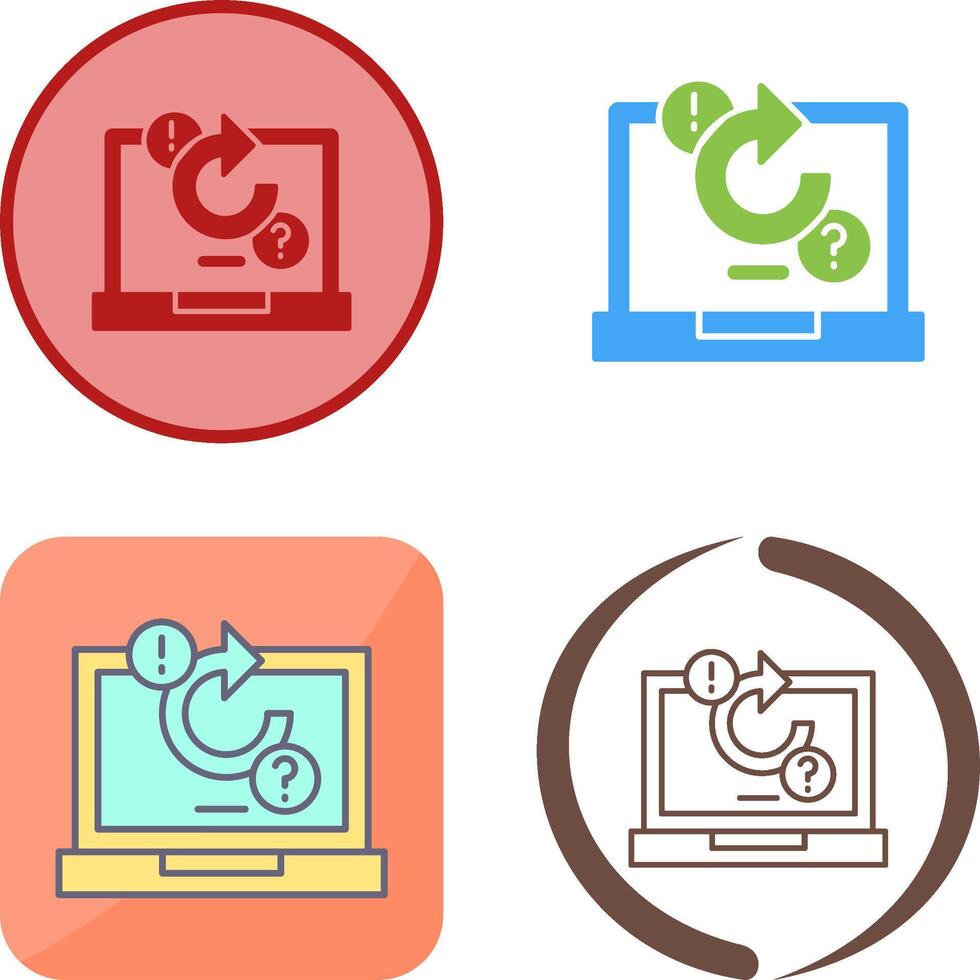 Problem solving Icon Design vector