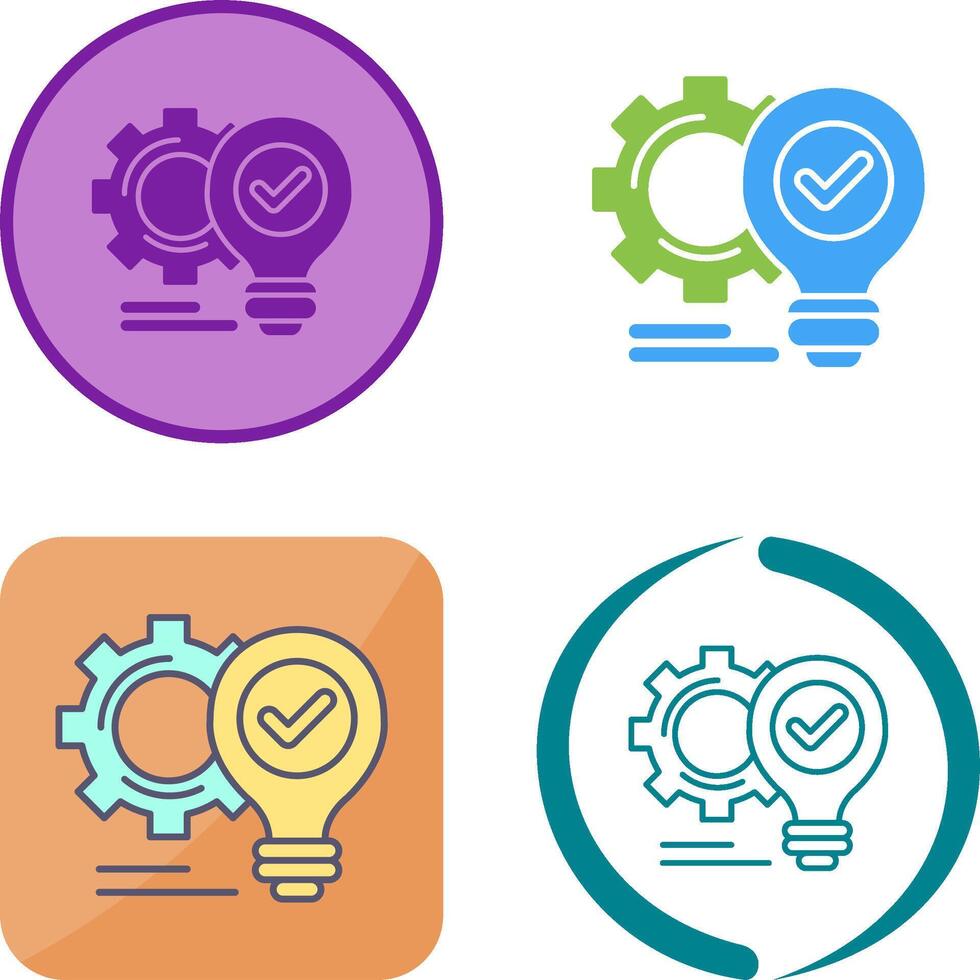 Innovation Icon Design vector