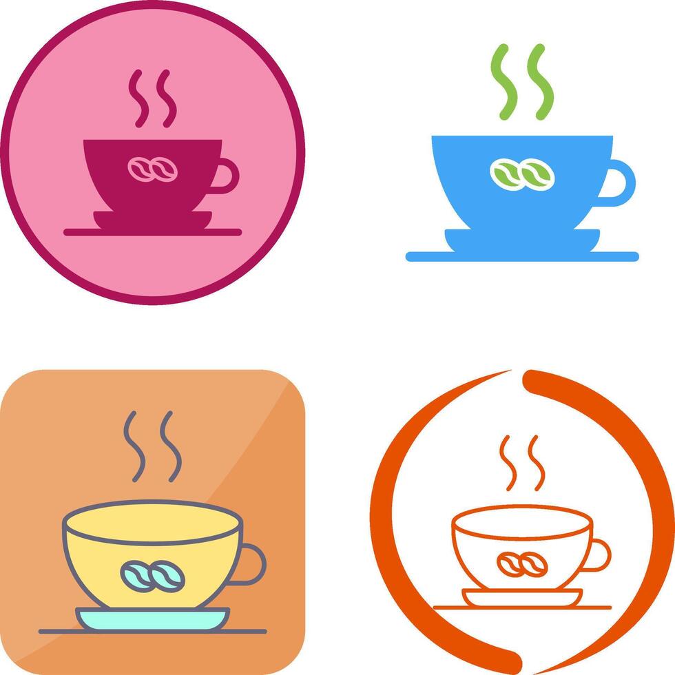 Coffee Cup Icon Design vector