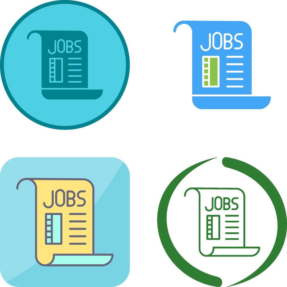 News Paper Icon Design vector