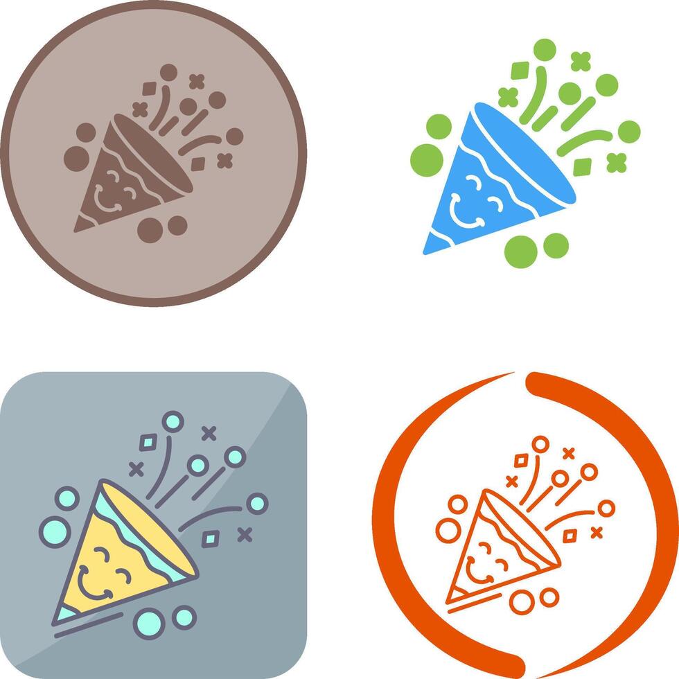Poppers Icon Design vector