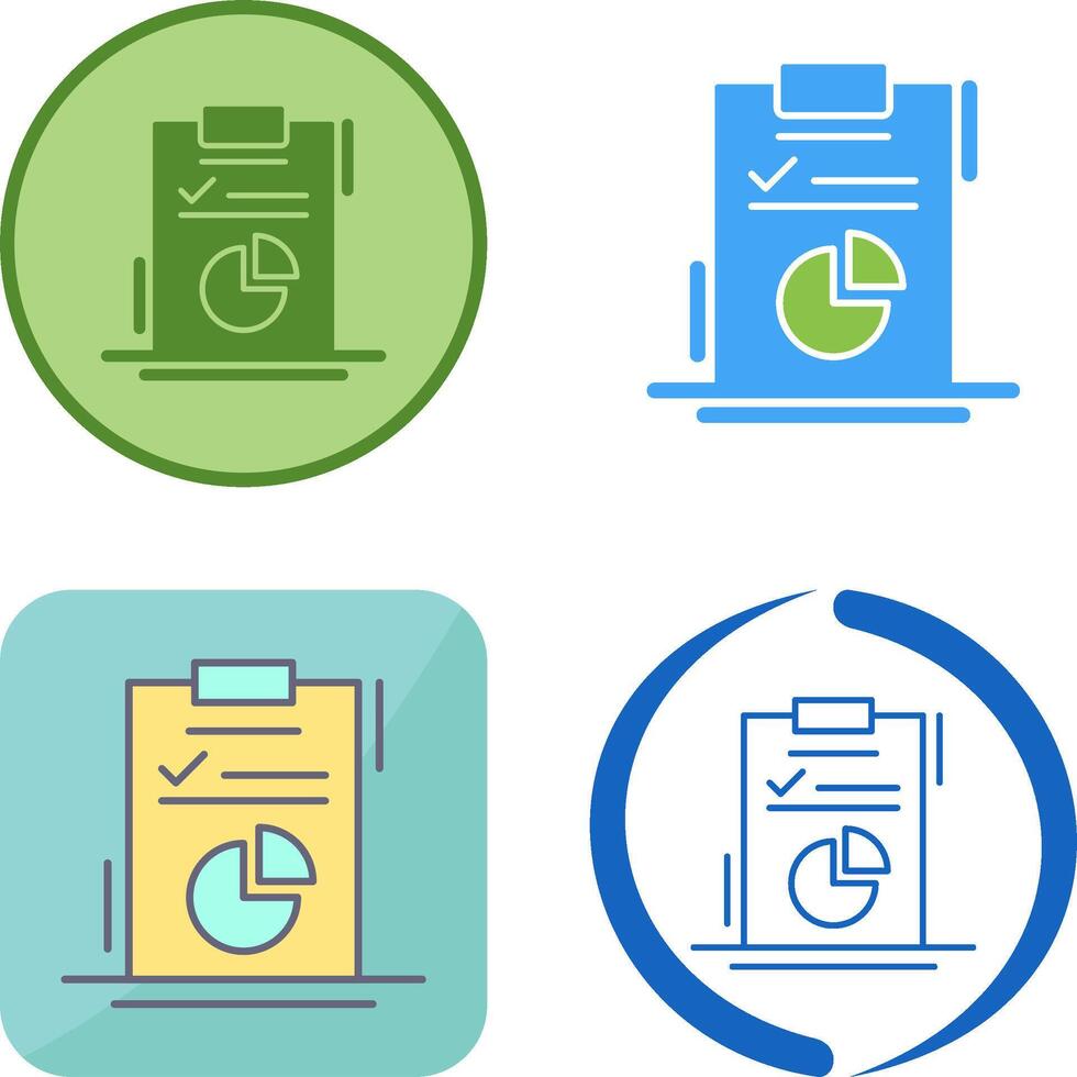 Diagram Icon Design vector