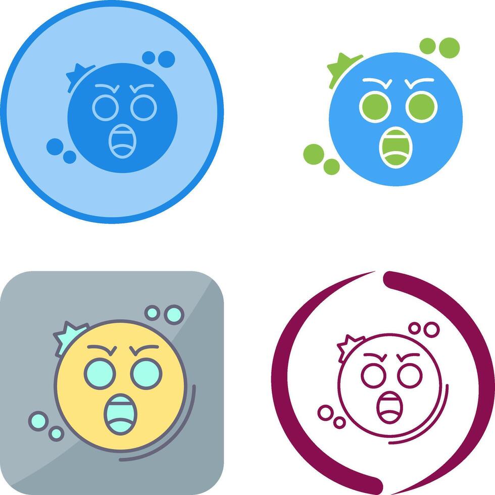 Shock Icon Design vector