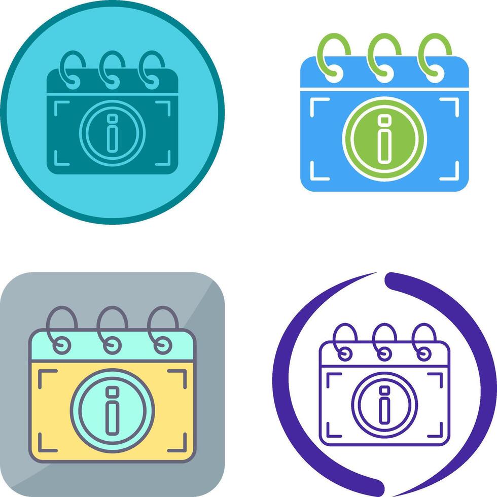 Calendar Icon Design vector