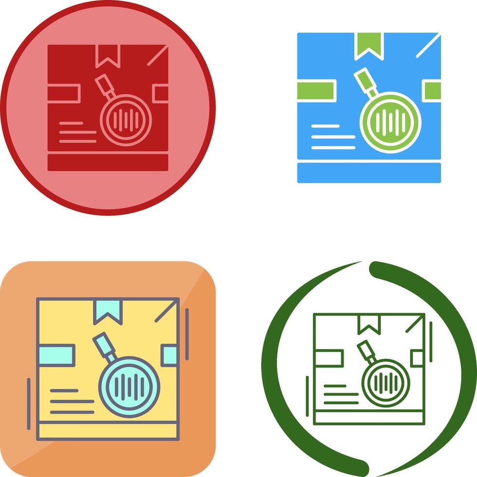 Tracking Code Icon Design 45537976 Vector Art at Vecteezy
