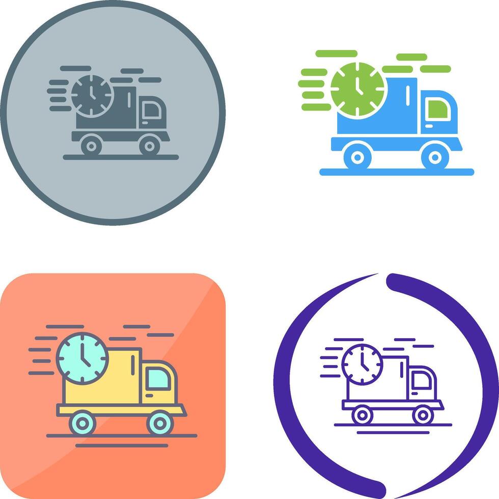 Fast delivery Icon Design vector