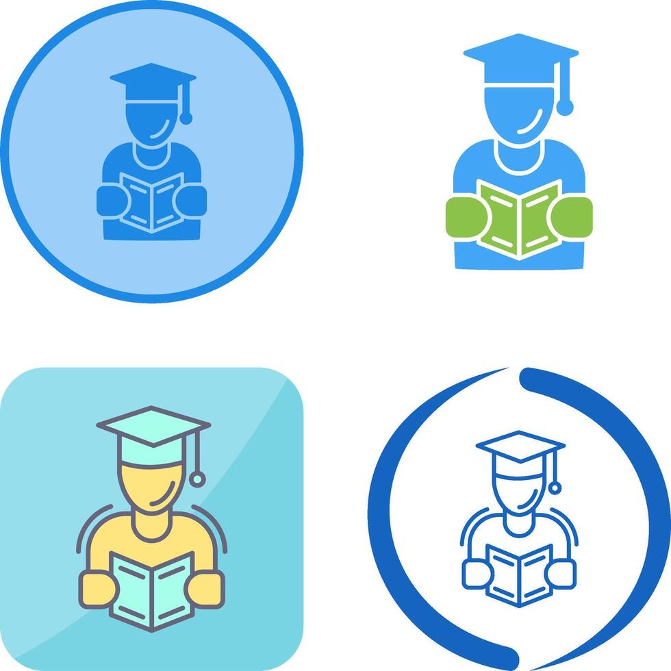 Learning Icon Design vector