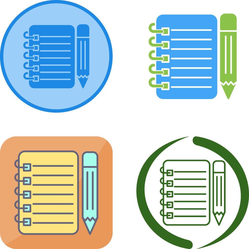 Chick List Icon Design vector