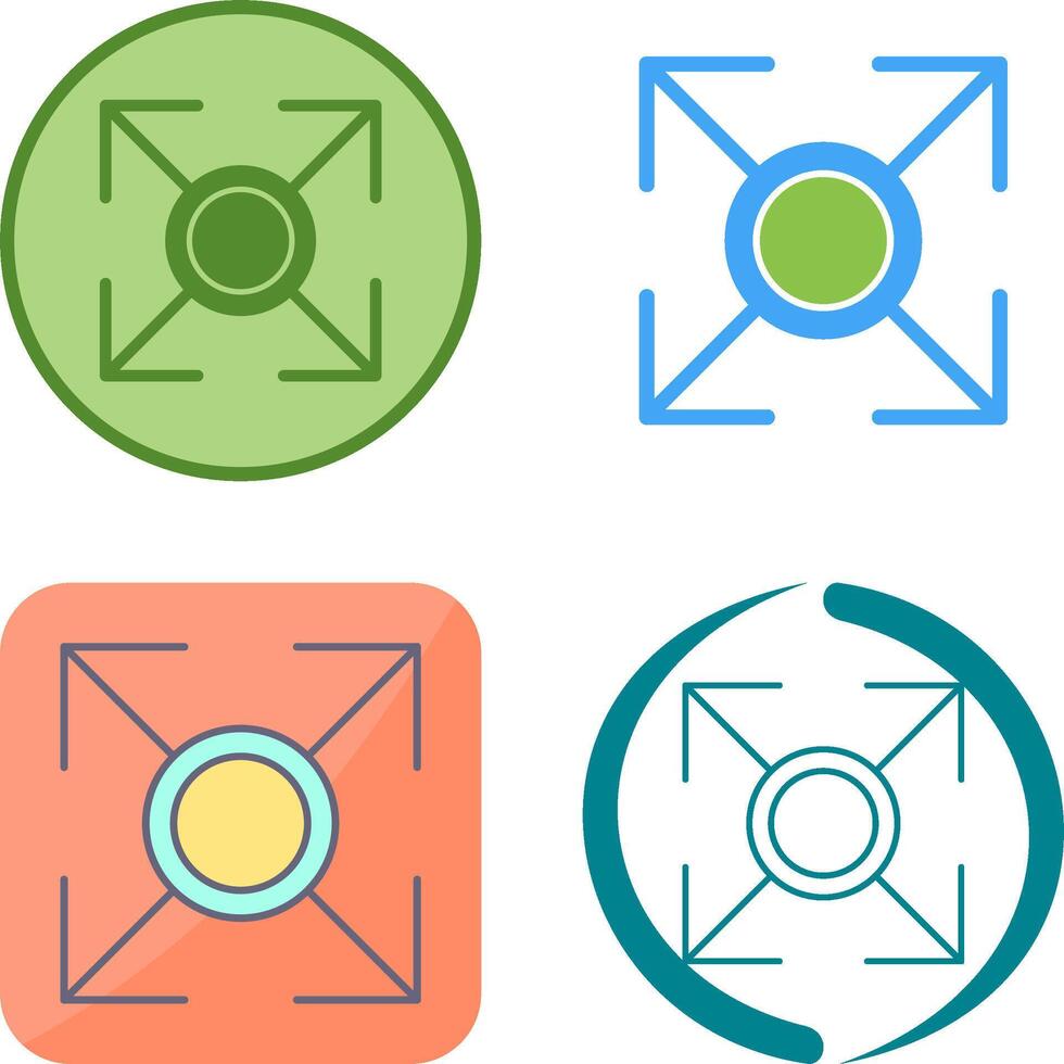 Expand Icon Design vector