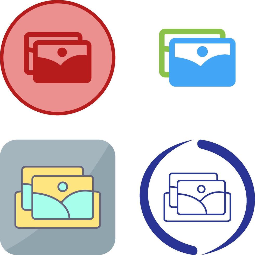 Photograph Icon Design vector