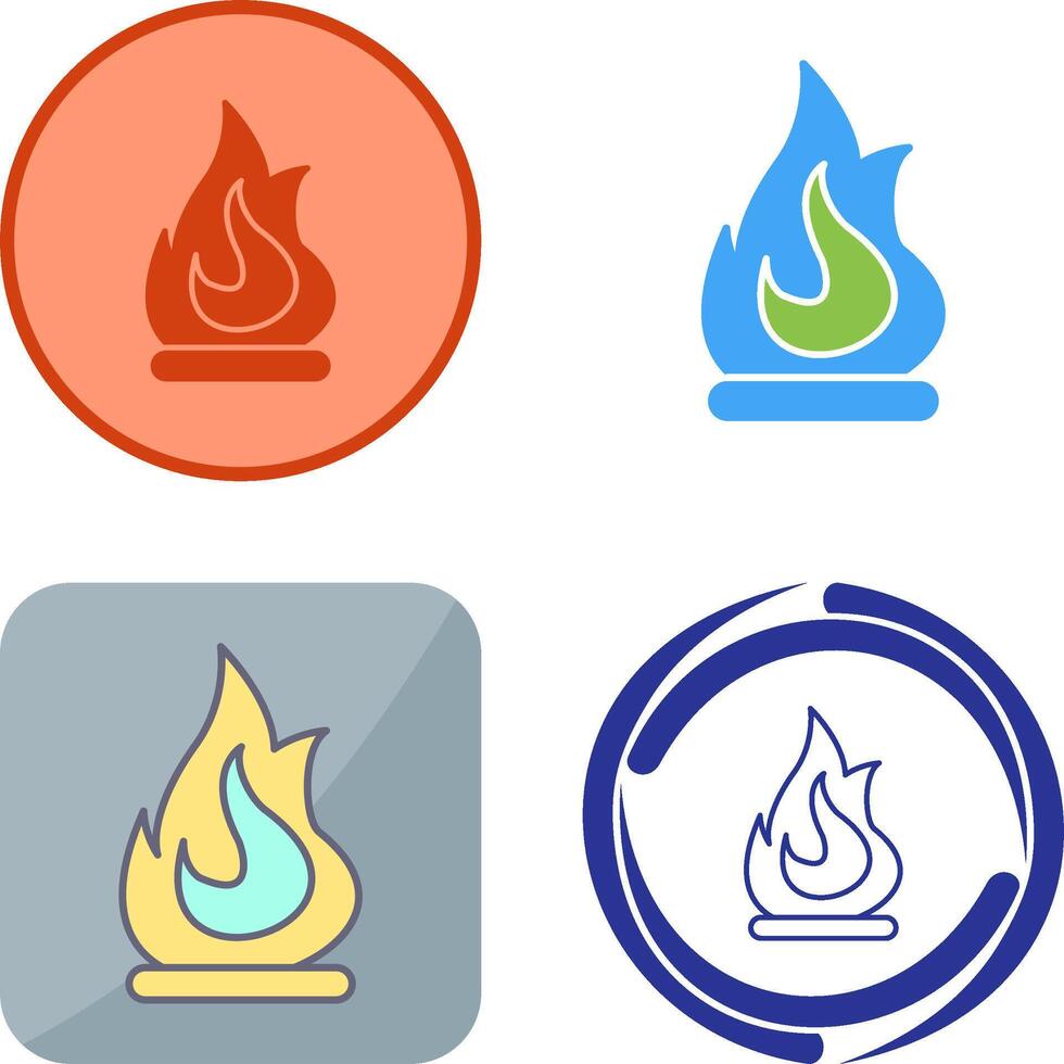Fire Icon Design vector