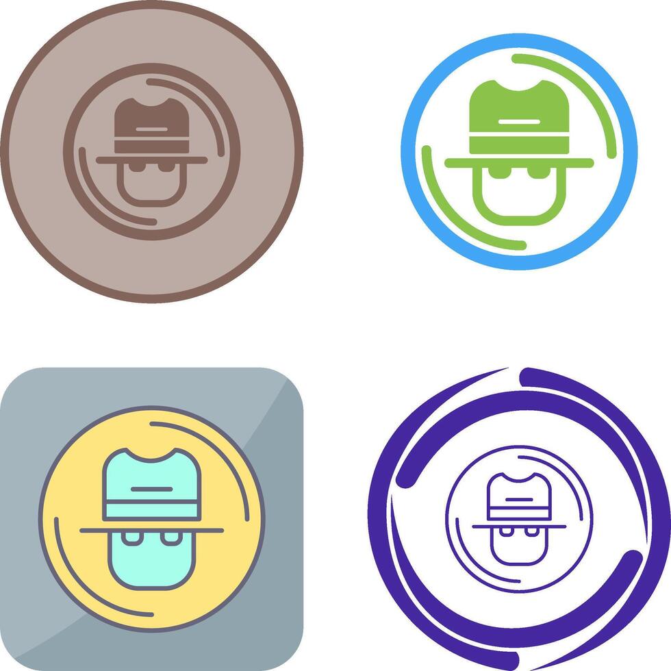 Spy Icon Design vector