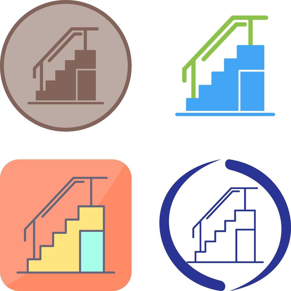 Stairs Icon Design vector
