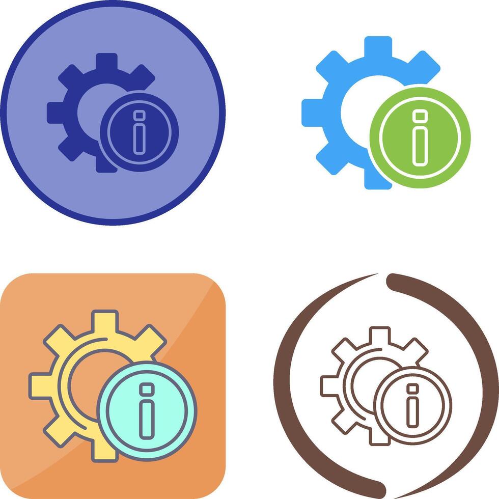 Setting Icon Design vector