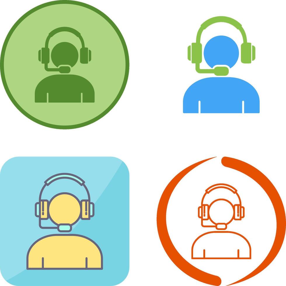 Helpline Icon Design vector