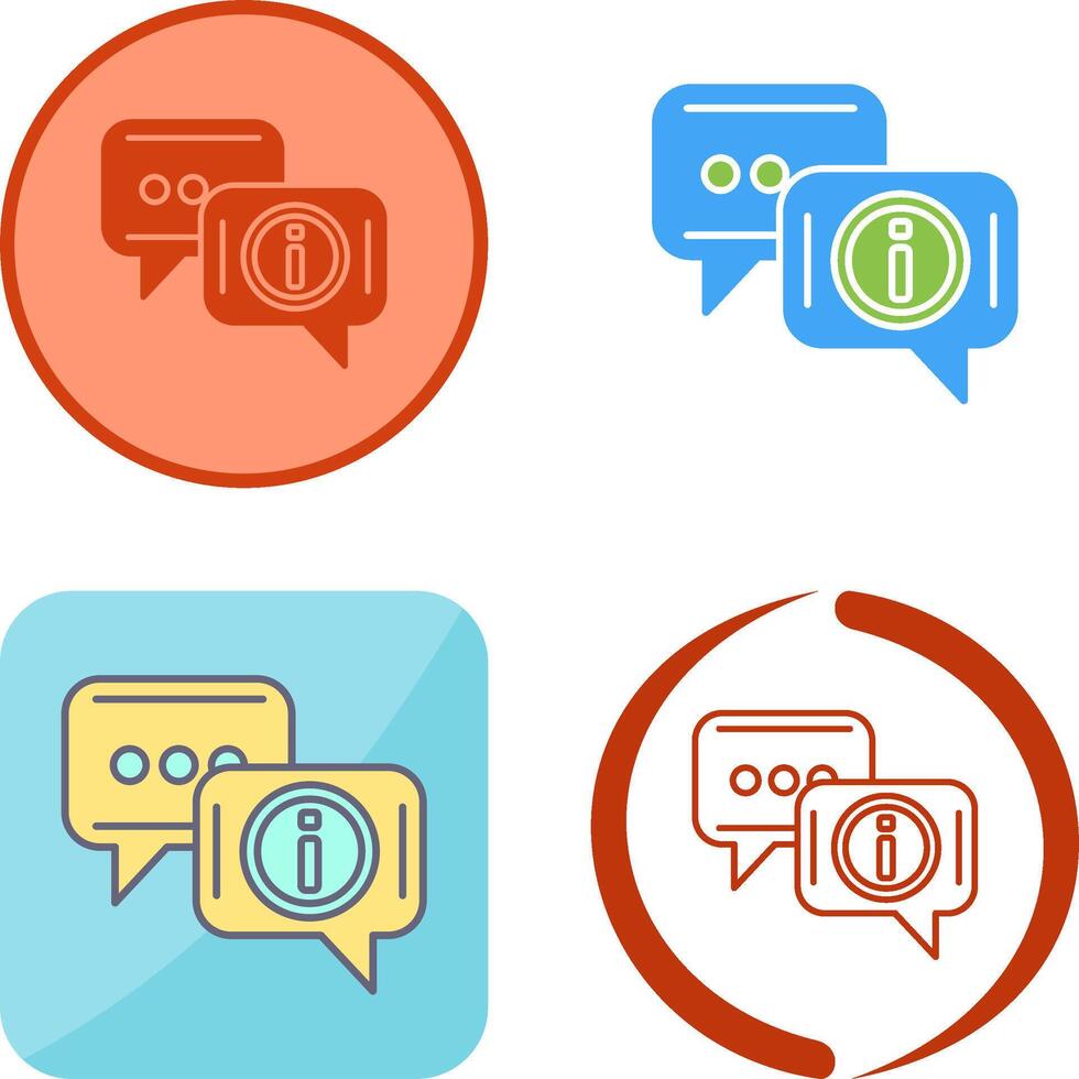 Chat Box Icon Design vector