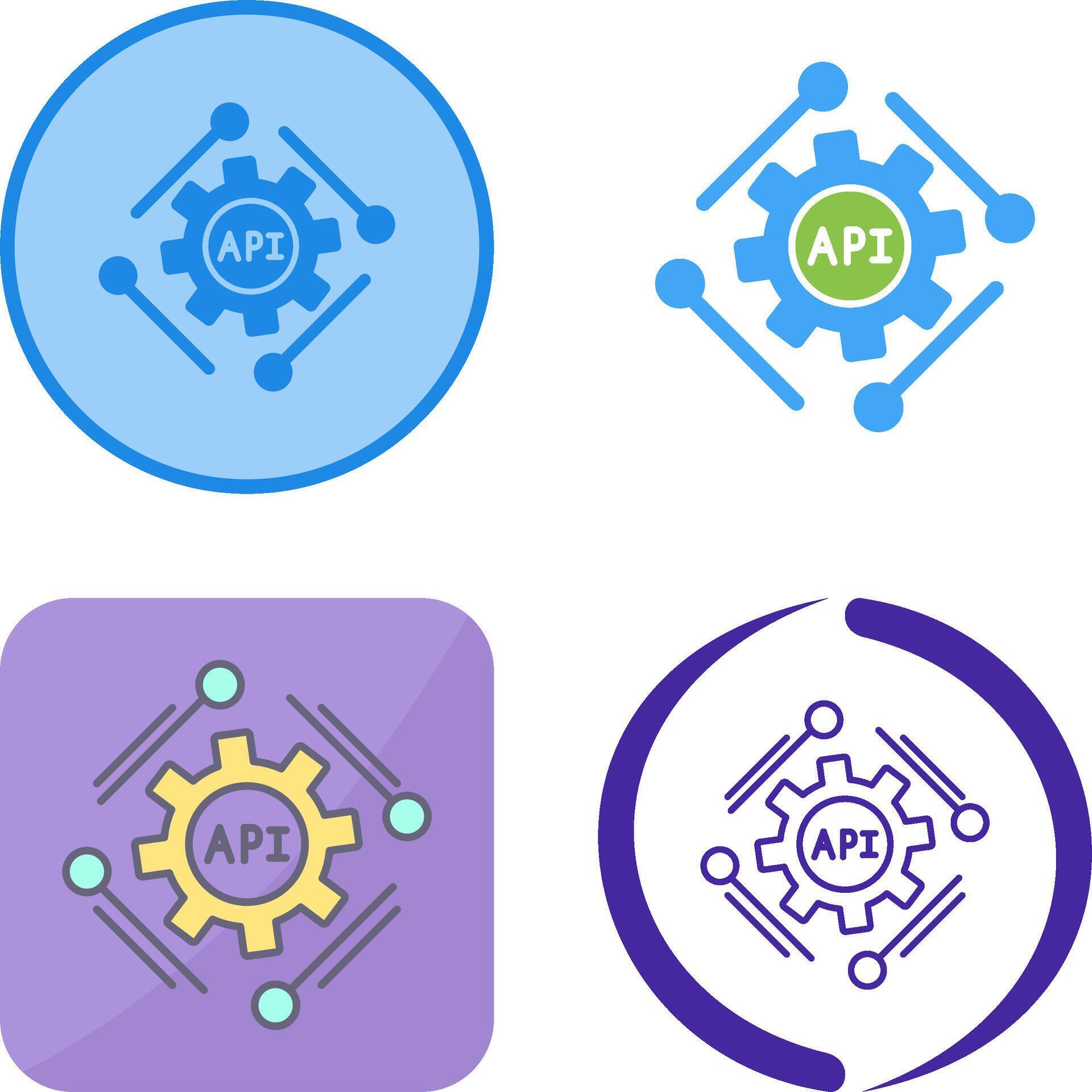 Api Icon Design 45538296 Vector Art at Vecteezy