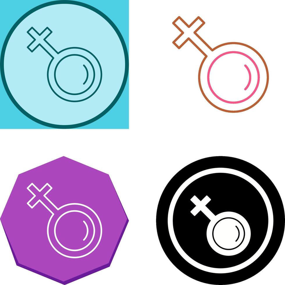 Female Icon Design vector