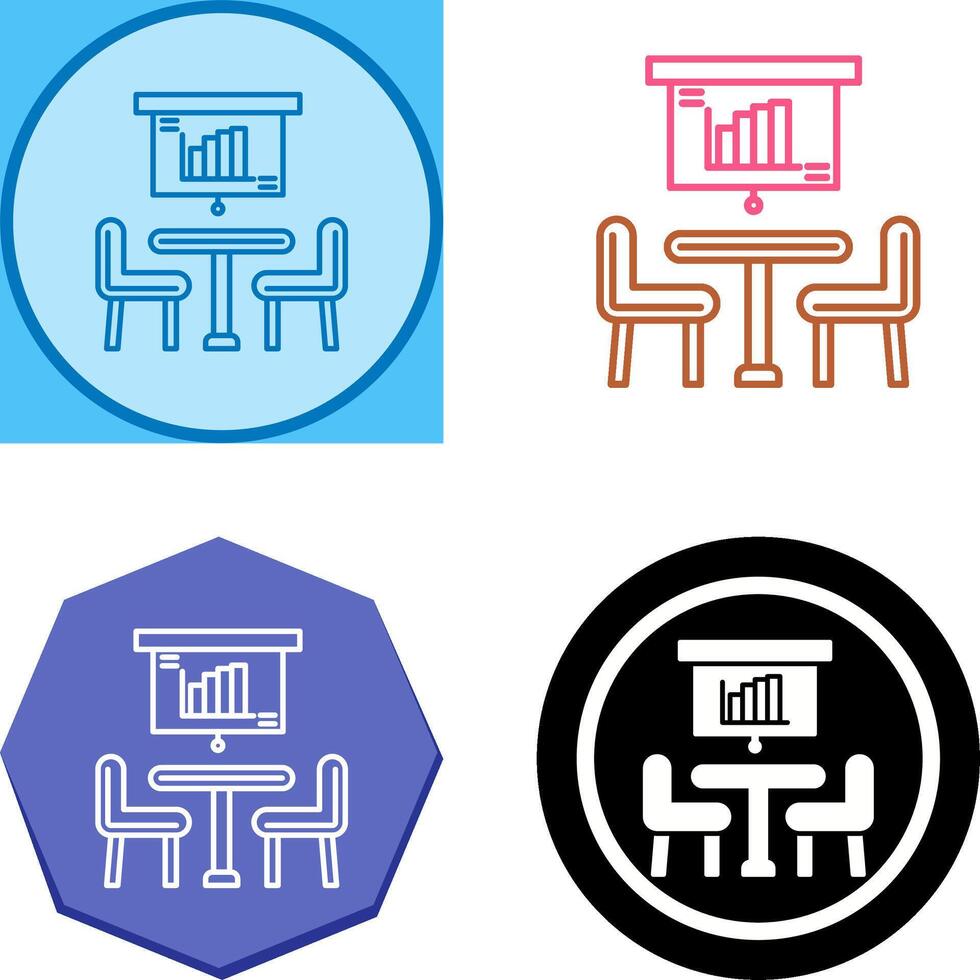Meeting Icon Design vector