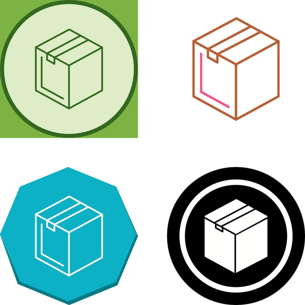 Package Icon Design vector