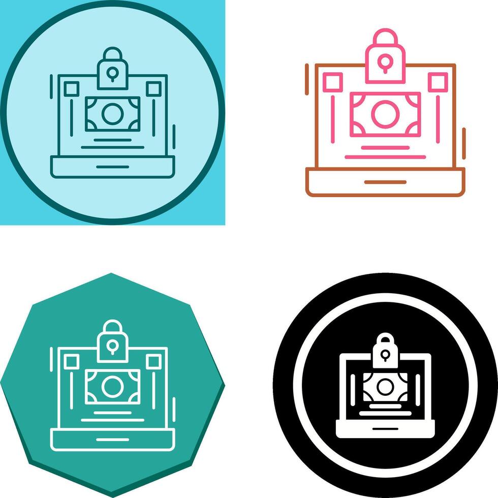 Secure Payment Icon Design vector