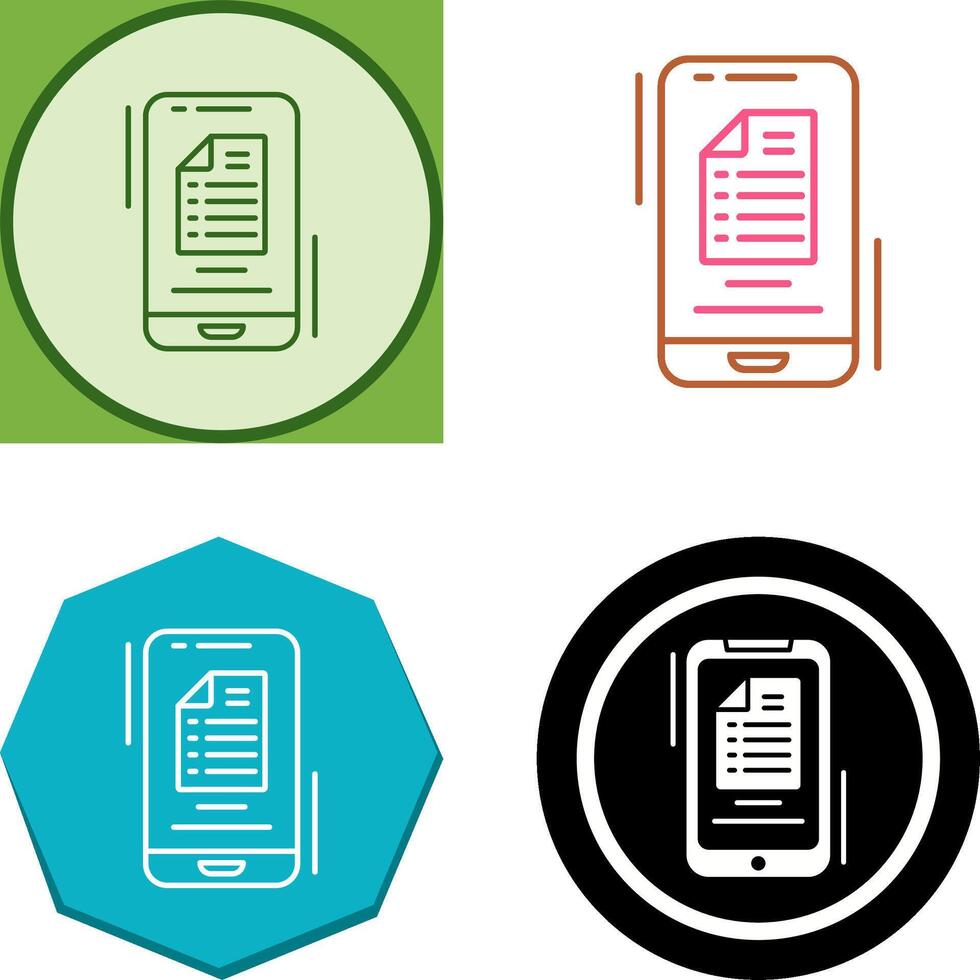 To Do List Icon Design vector