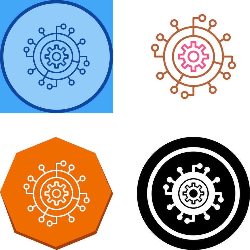 Progress Icon Design vector