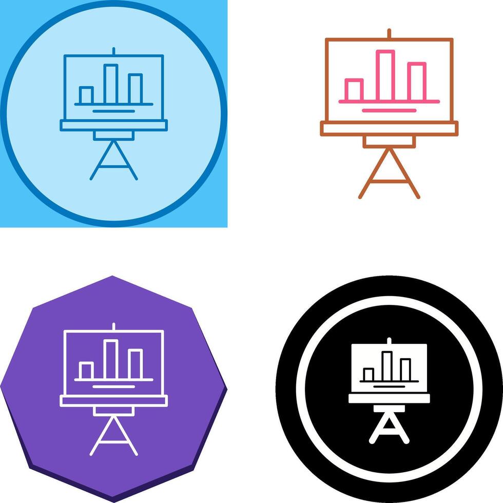 Statistics Icon Design vector