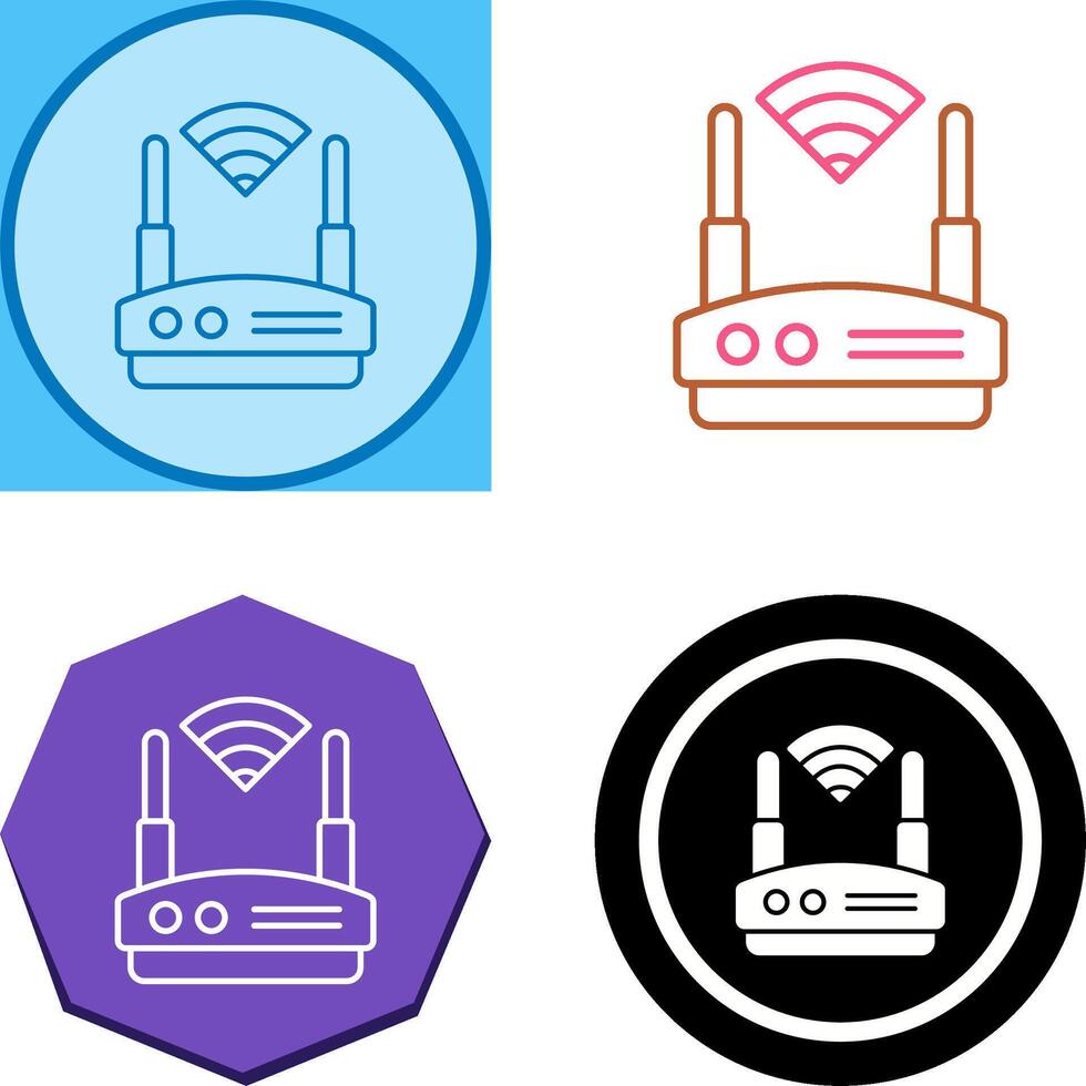 Wifi Icon Design vector