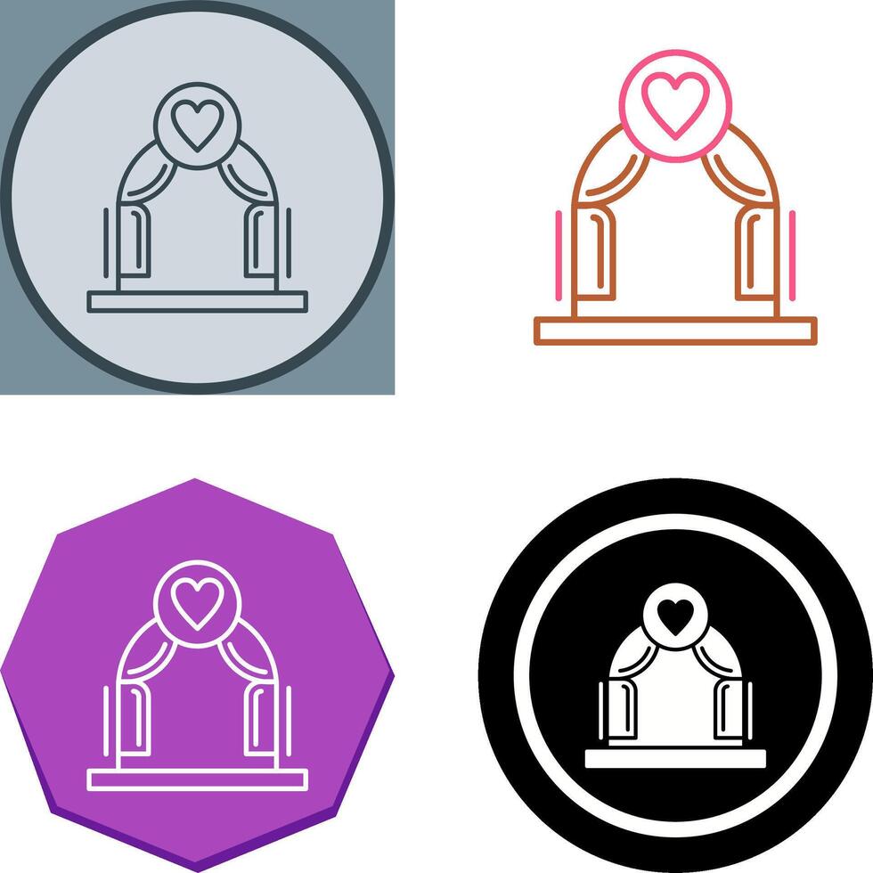 Arch Icon Design vector