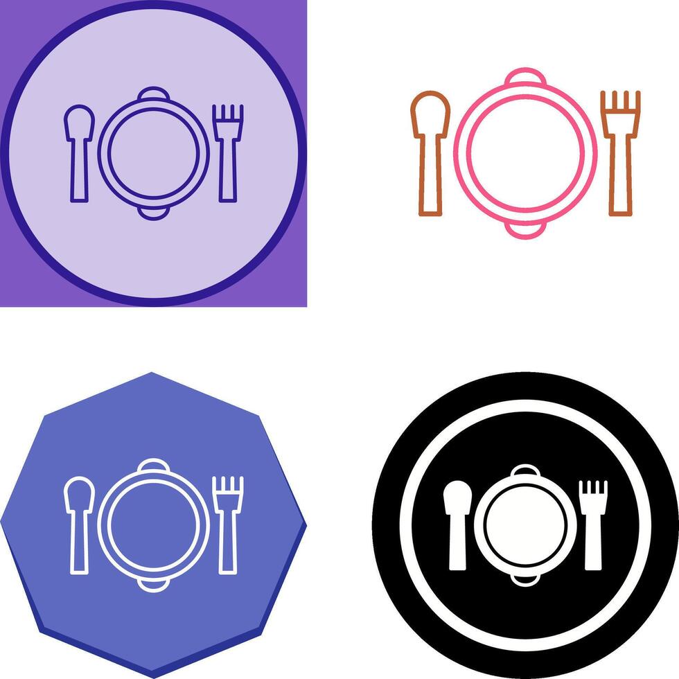 Banquet Icon Design vector