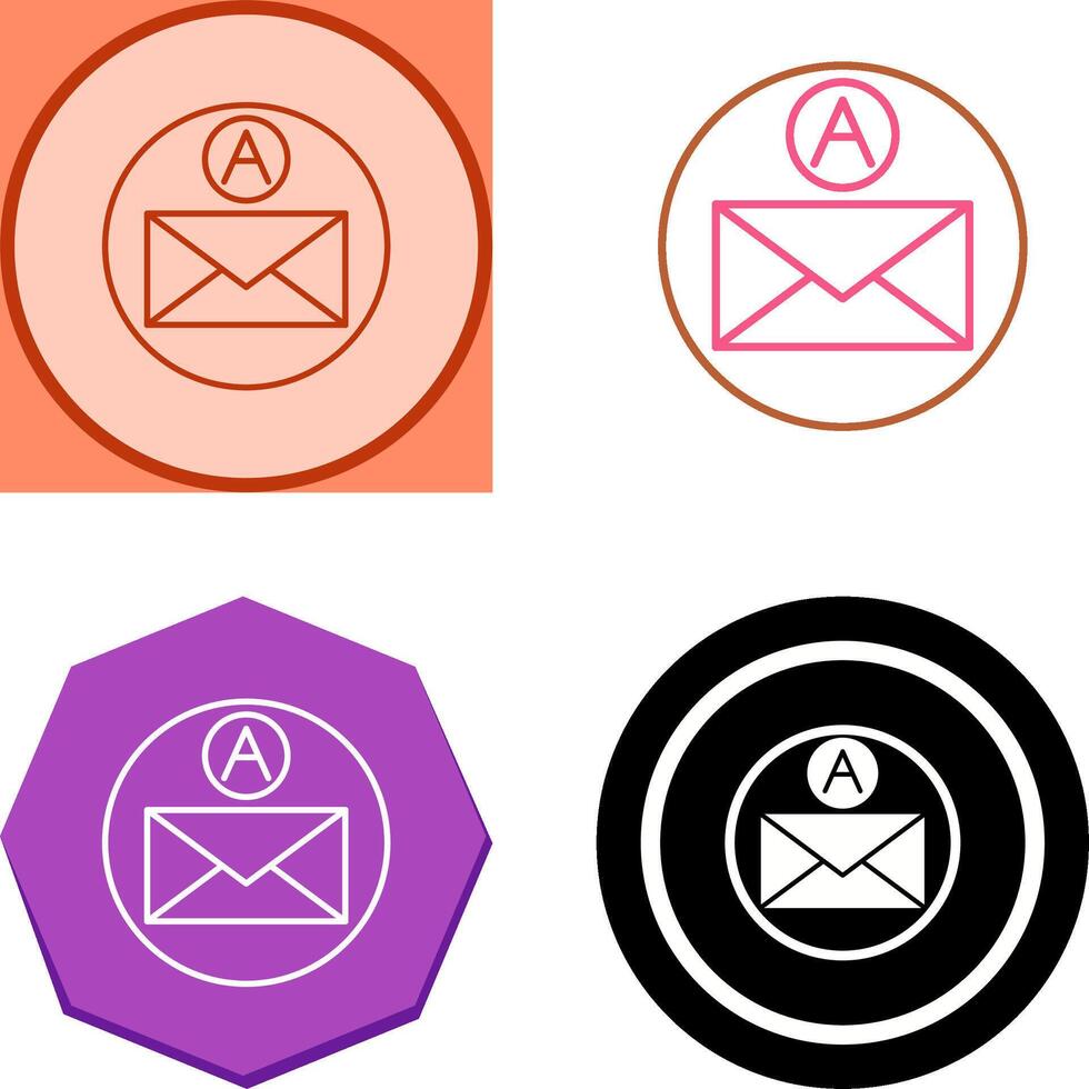 Email Icon Design vector