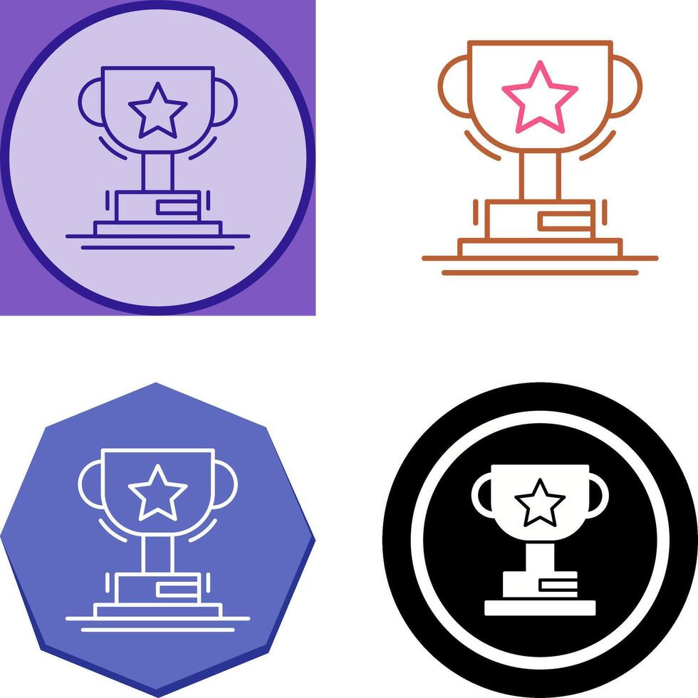 Prize Icon Design vector
