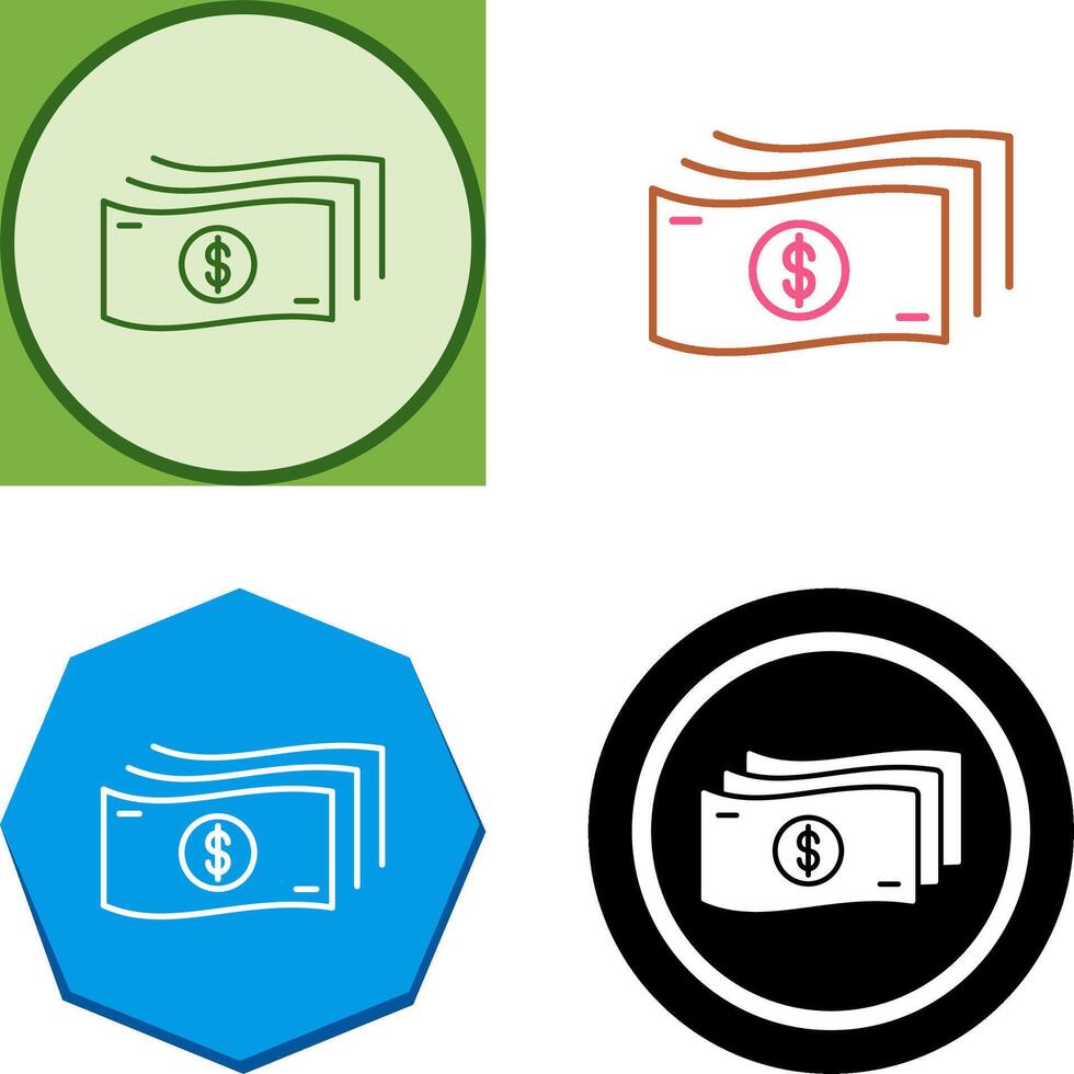 Money Icon Design vector