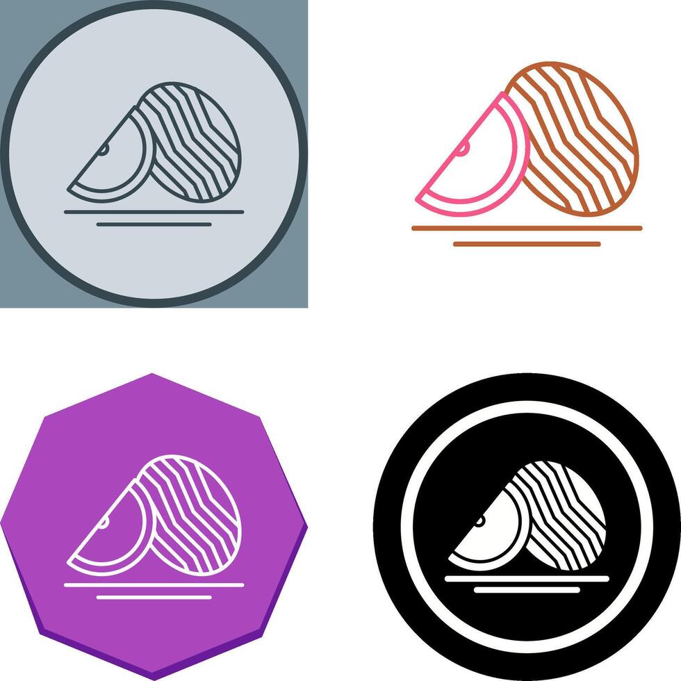 Watermelon Icon Design vector