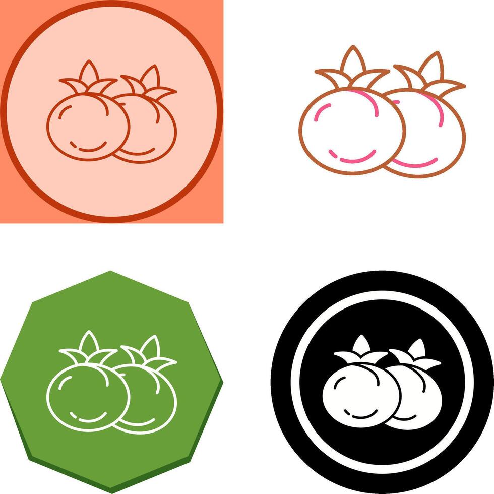 Tomato Icon Design vector
