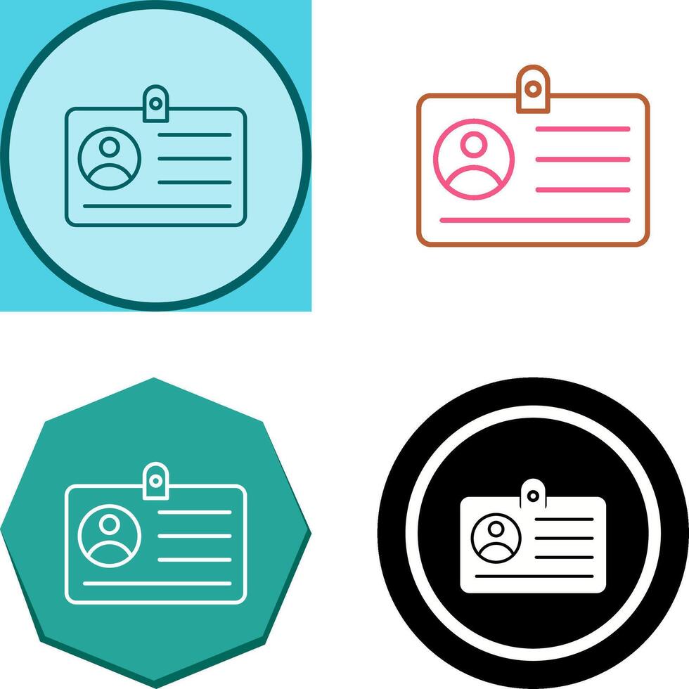 Card Icon Design vector