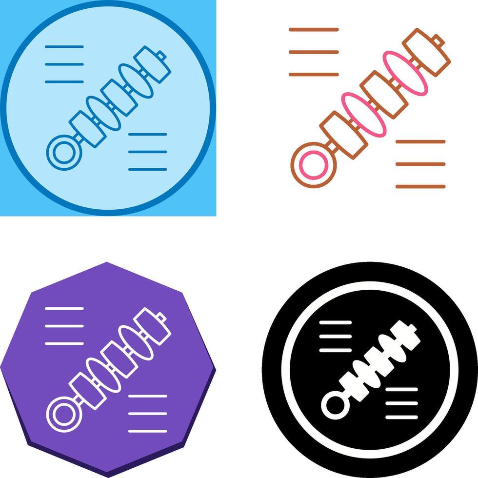 Skewer Icon Design vector