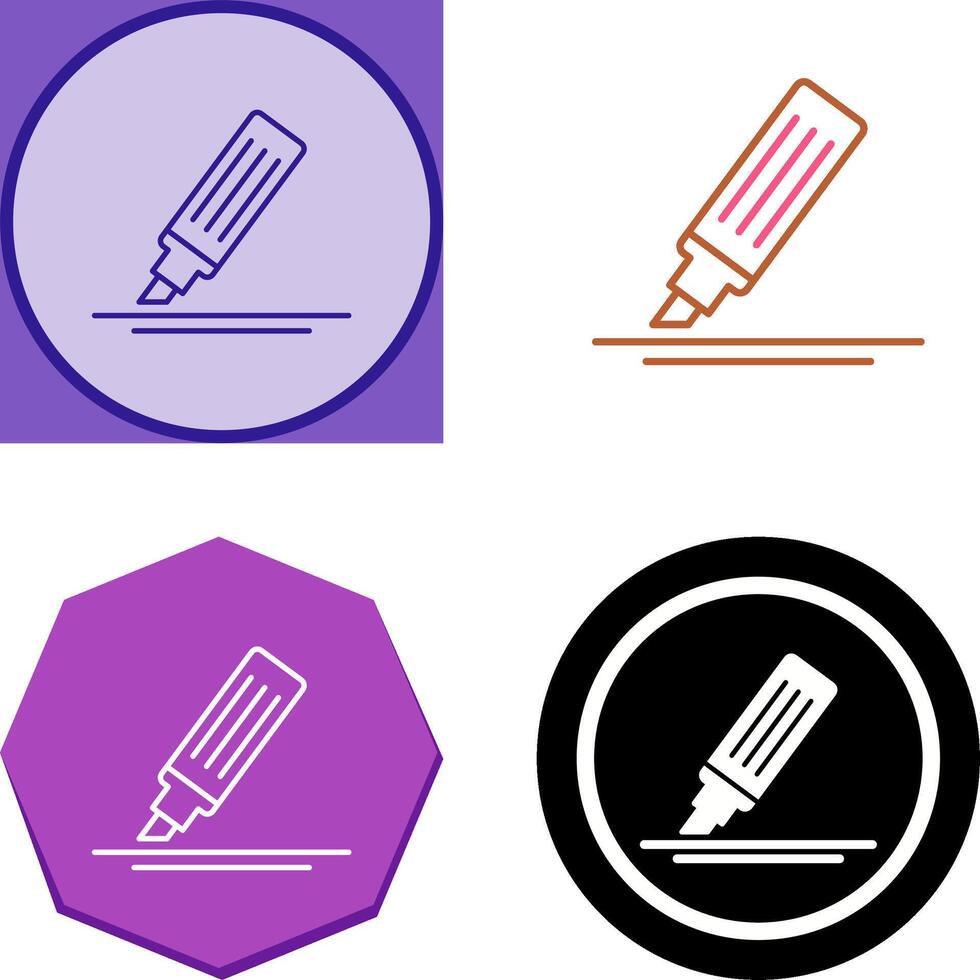 Marker Icon Design vector