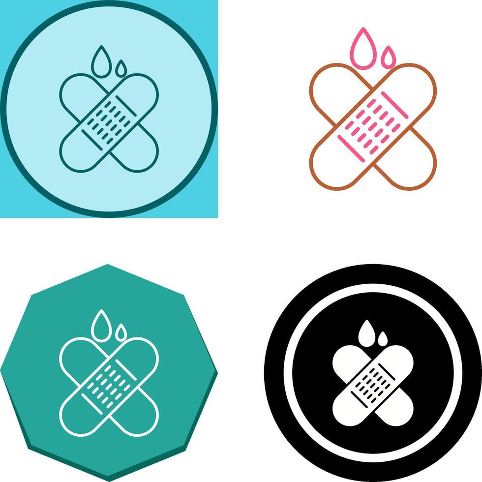 Band Aid Icon Design vector