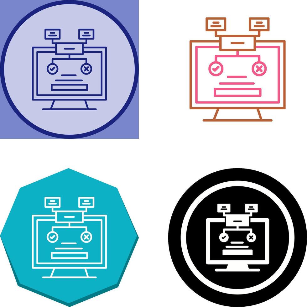 Methodology Icon Design vector