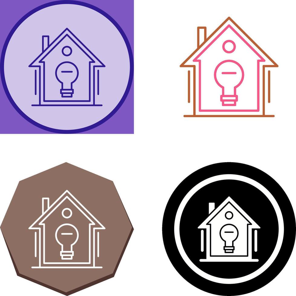 Home Automation Icon Design vector